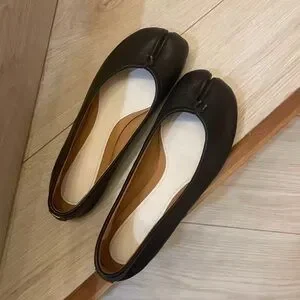 Maison Martin Margiela Dark Brown Tabi Loafers